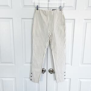 Rag & Bone Simone Striped Snap Pant